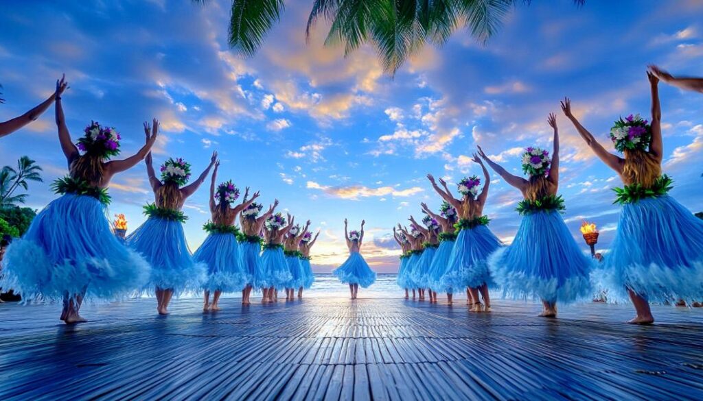 Hula dance competitions and recitals