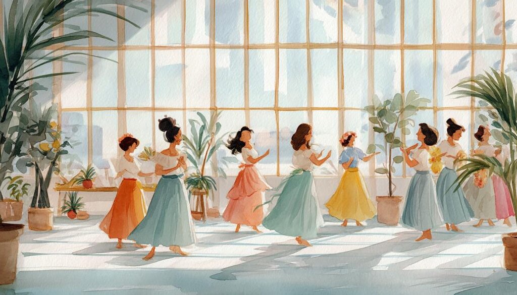 Hula dance popular among housewives