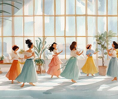 Hula dance popular among housewives