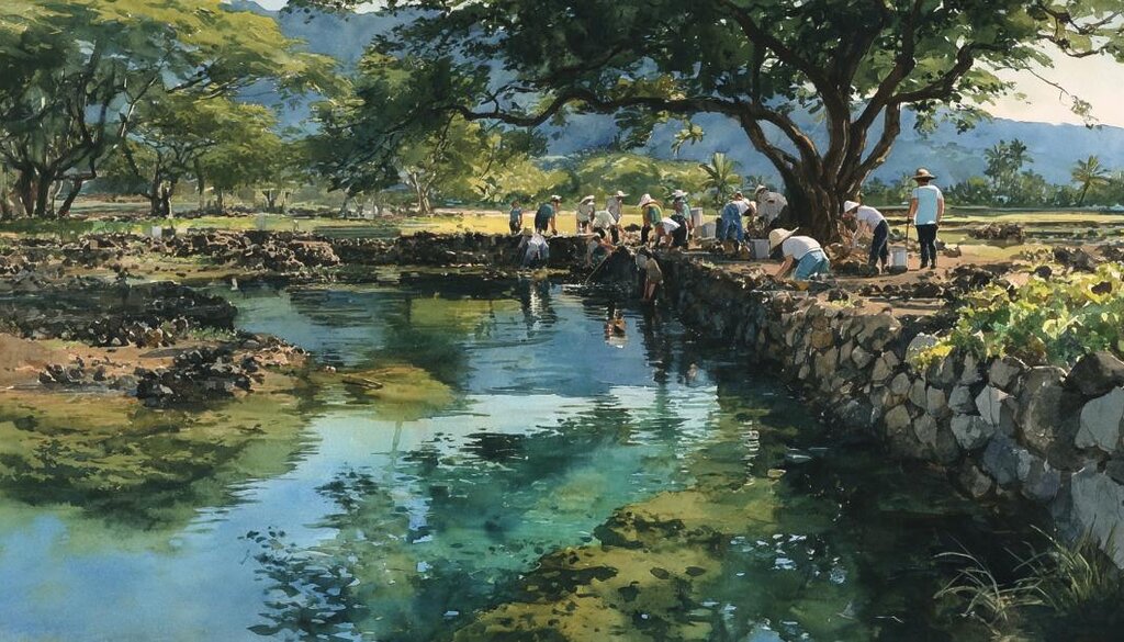Protecting Kaneohe's Ancient Fish Ponds