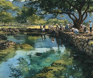 Protecting Kaneohe's Ancient Fish Ponds