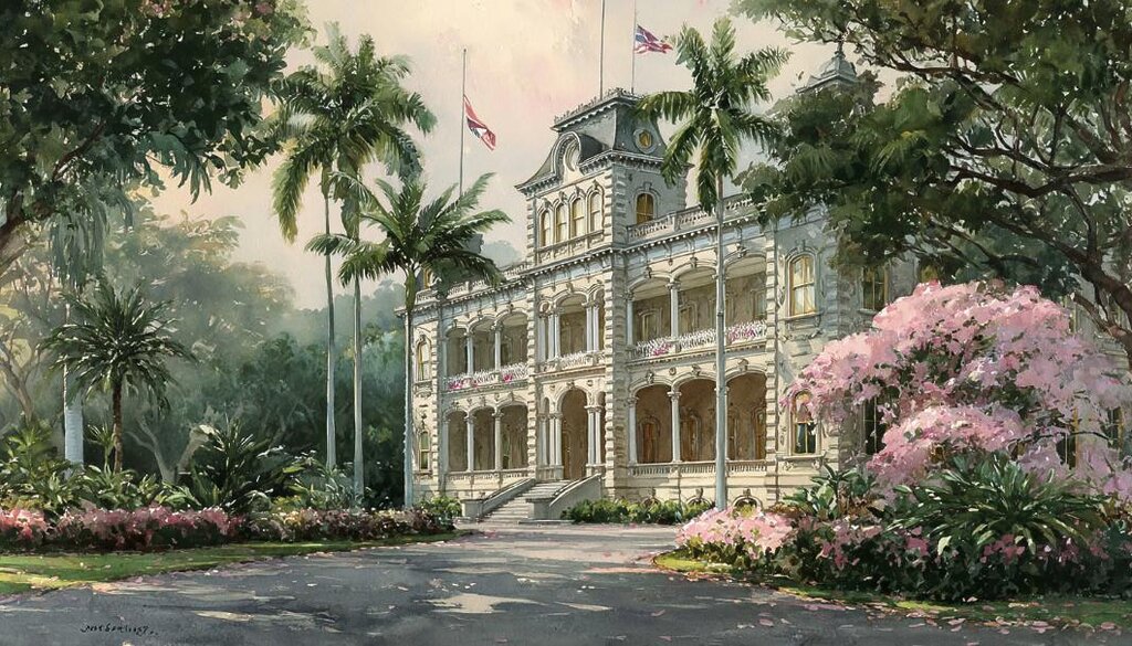 iolani palace glory and present