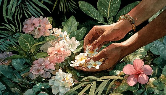 Love for small flowers