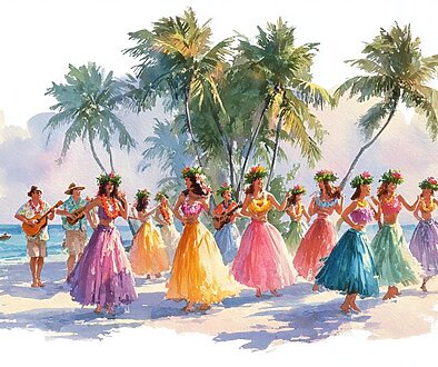 Summer Hula Dance Event