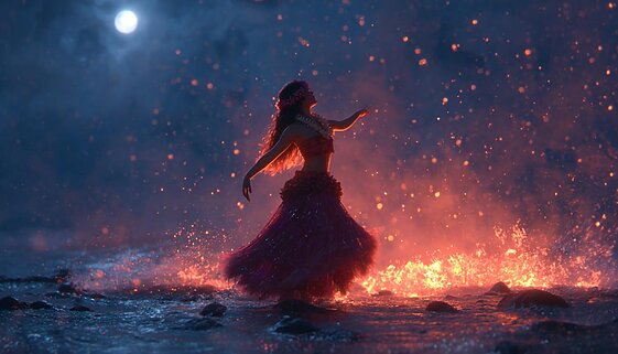 A Night of Hula Enchanted by Story