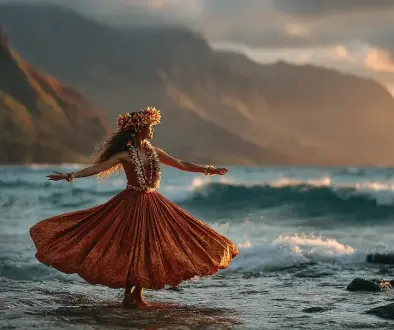 フラは宗教ではなく文化であることを表現したハワイの自然と踊り