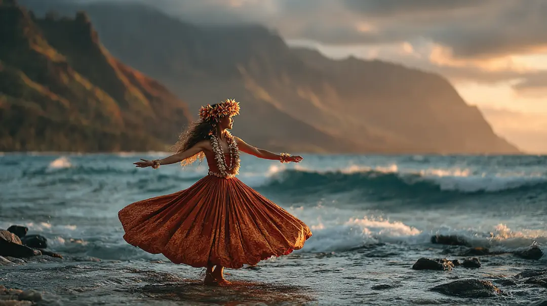 フラは宗教ではなく文化であることを表現したハワイの自然と踊り